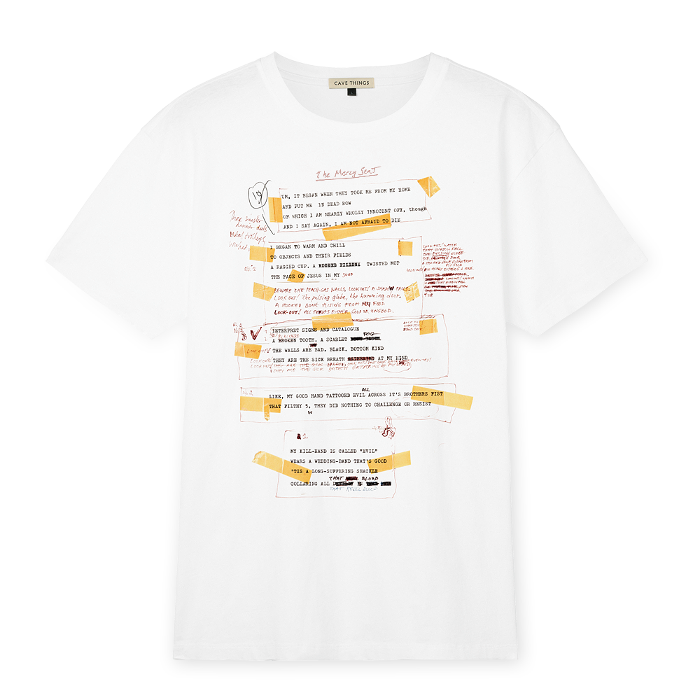'THE MERCY SEAT' T-shirt by Nick Cave– Cave Things