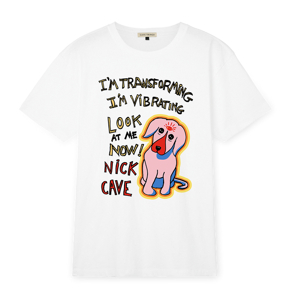 Official Vibrating Dog Nick Cave T shirt Cave Things