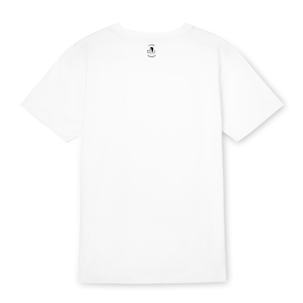 Official 'Happy' T-Shirt designed by Nick Cave Cave Things