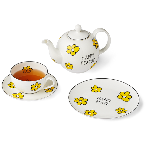 Happy' Tea Set - Tea For One by Nick Cave | Cave Things